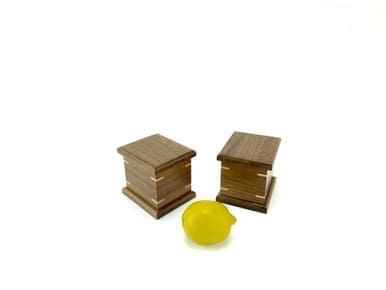 Signature Black Walnut Keepsake Cremation Urn - Image 6